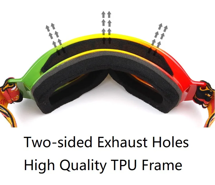 Профессиональные дети HD Vision лыжные очки Детские двойные линзы UV400 Анти-туман маска очки Лыжный Спорт Девочкам Мальчикам сноубордические очки