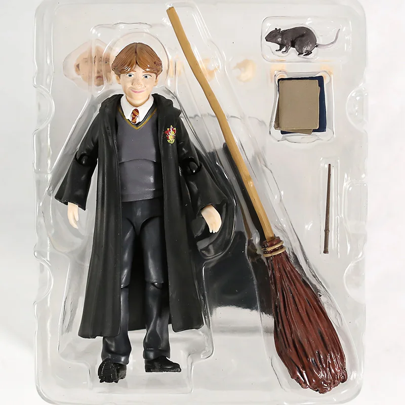 The Philosopher's Stone Ron Weasley Hermione Granger PVC Action Figure Collectible Model Toy