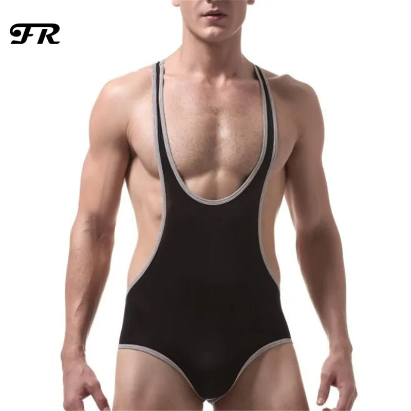 FR Новое мужское нижнее белье сексуальные мужские боди на подтяжках|mens bodysuit|sexy men