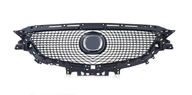 Автомобильные аксессуары Передняя решетка ABS автомобиль стиль ABS Бриллиантовая звезда гоночная решетка для MAZDA 6 Atenza