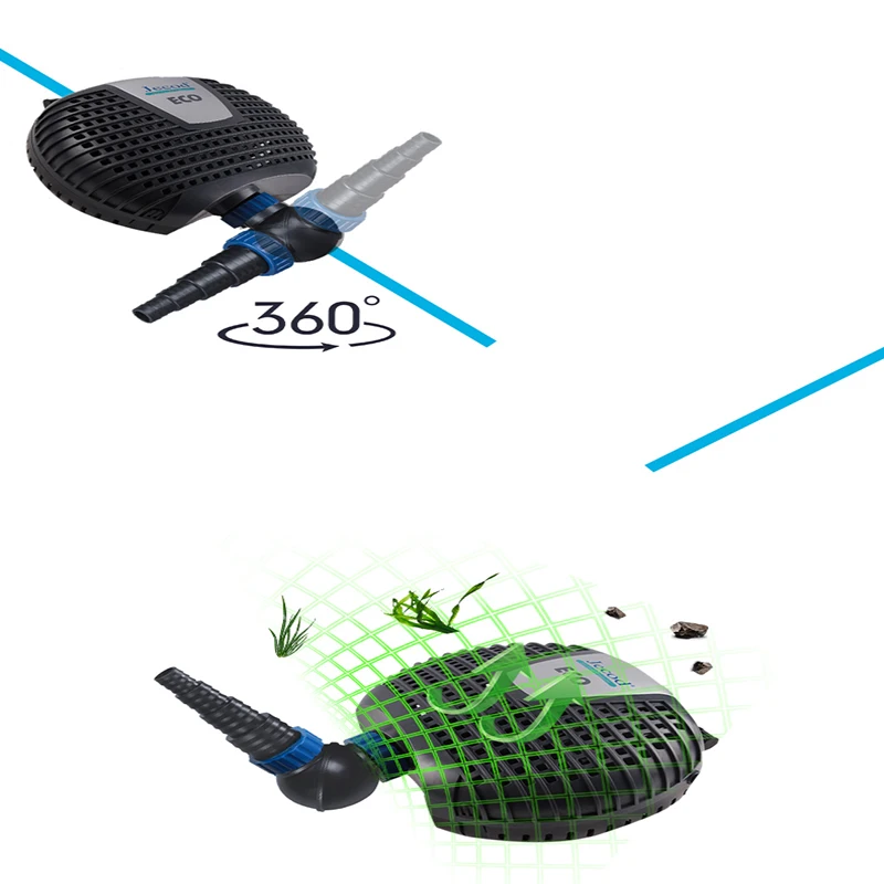 42 Вт 8000л/ч Jecod/Jebao XOE 8000 супер низкая мощность погружной эко водяной насос для сада