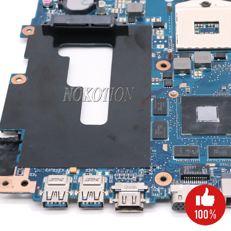 NOKOTION NB. RYP11.001 NBRYP11001 для acer Aspire V3-771 V3-771G Материнская плата ноутбука HM77 DDR3 GT630M 1 Гб