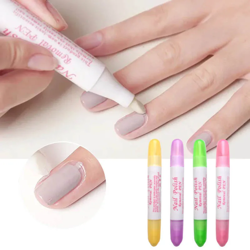 1 шт. гель для ногтей снятия лака ручка маникюра очиститель Корректор удаления УФ