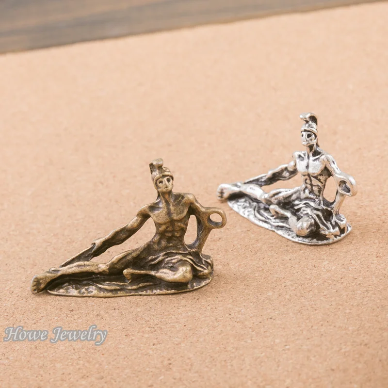 3 шт. винтажные Подвески Спартанские римские солдаты кулон подходит для