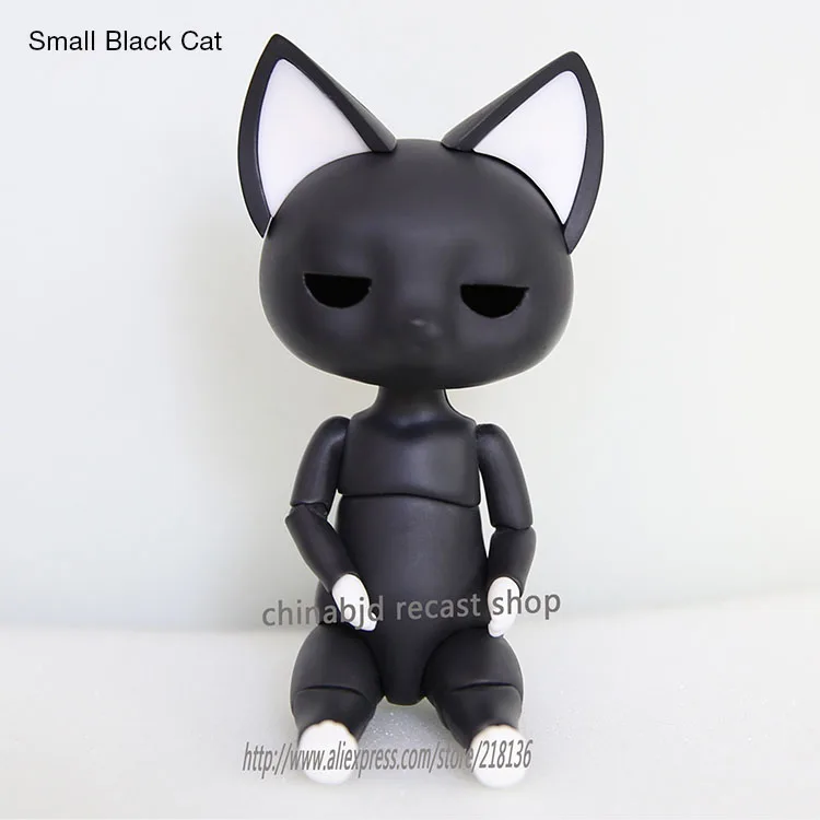 Маленький черно-белый Кот 1/12 BJD SD куклы модель ЦУМ для маленьких девочек и