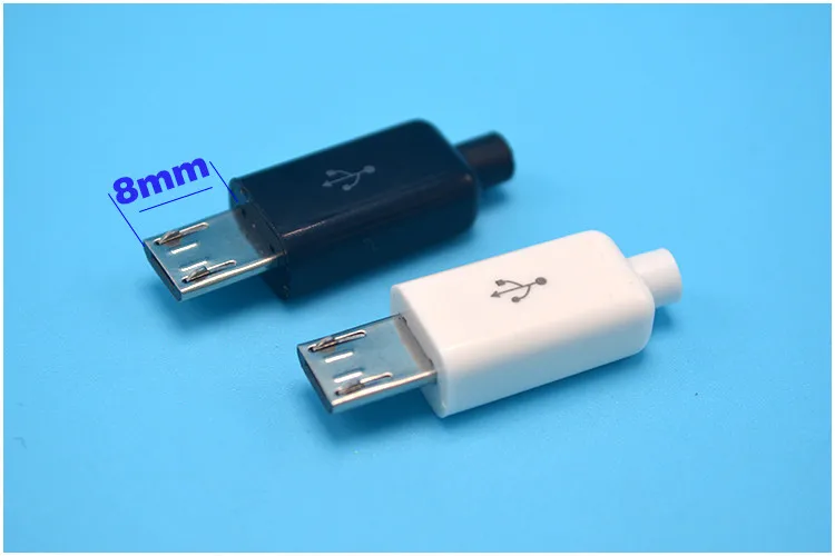 Микро usb Проводная Головка Штекер diy линия ремонт штекер соединитель|connector diy|connector