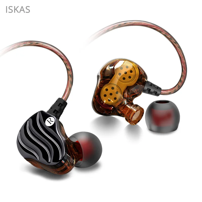 Iskas наушники Bass Musique наушников стерео HiFi телефон сотовые телефоны 3.5 мм Бытовая