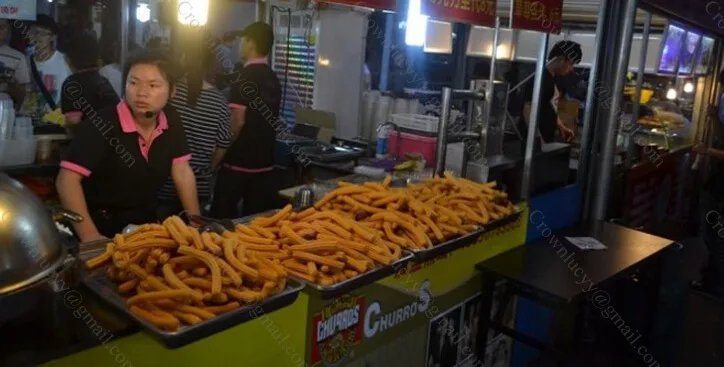 15 л коммерческая машина для производства чурросов из нержавеющей стали|steel bending