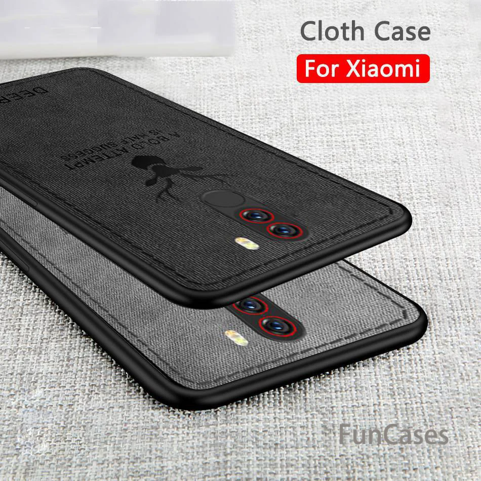 Case For Pocophone F1 Xiaomi Redmi Note 5 Pro Cloth Deer Cover Xiomi Plus 5A 5X A1 6 6A Poco | Мобильные телефоны и