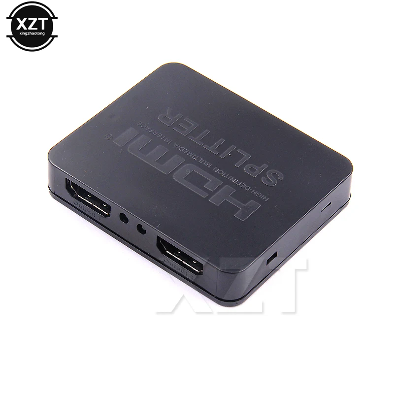 Full HD 3D 1080p видео 4K HDMI-совместимый разделитель коммутатор 1X2 разделение 1 вход 2