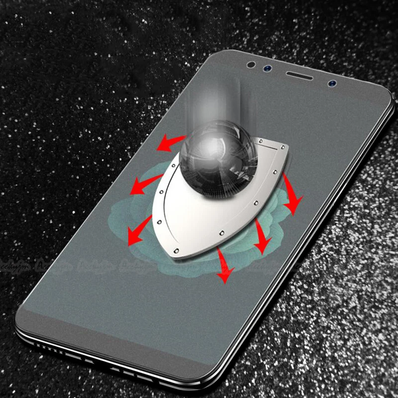 Для Xiaomi Mi 5X/A1/6X/A2 матовое закаленное стекло для 6X A2 5X A1 против следов от пальцев