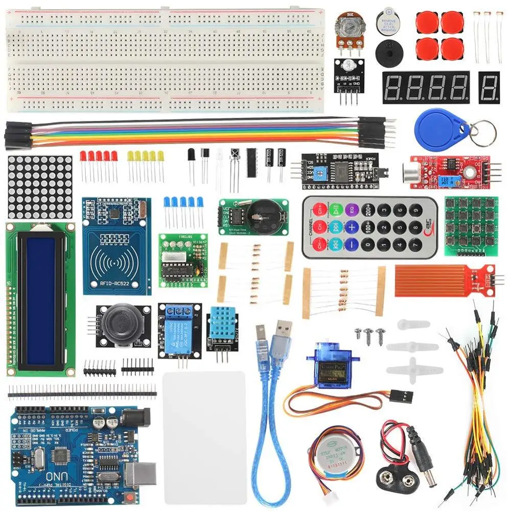 Rfid стартовый набор шагового двигателя для начинающих обучения с розничной