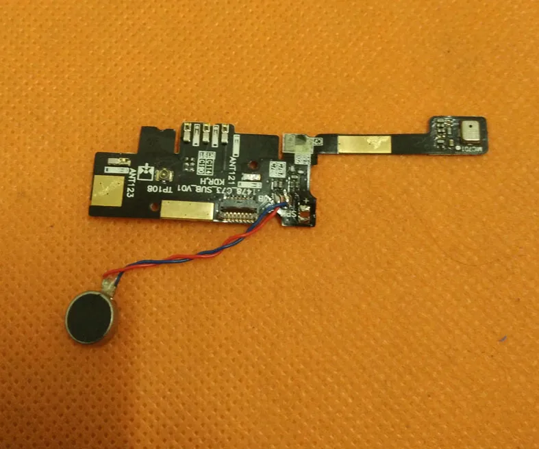 Используется оригинальный микрофон маленькая плата для Bluboo X9 MTK6753 Восьмиядерный