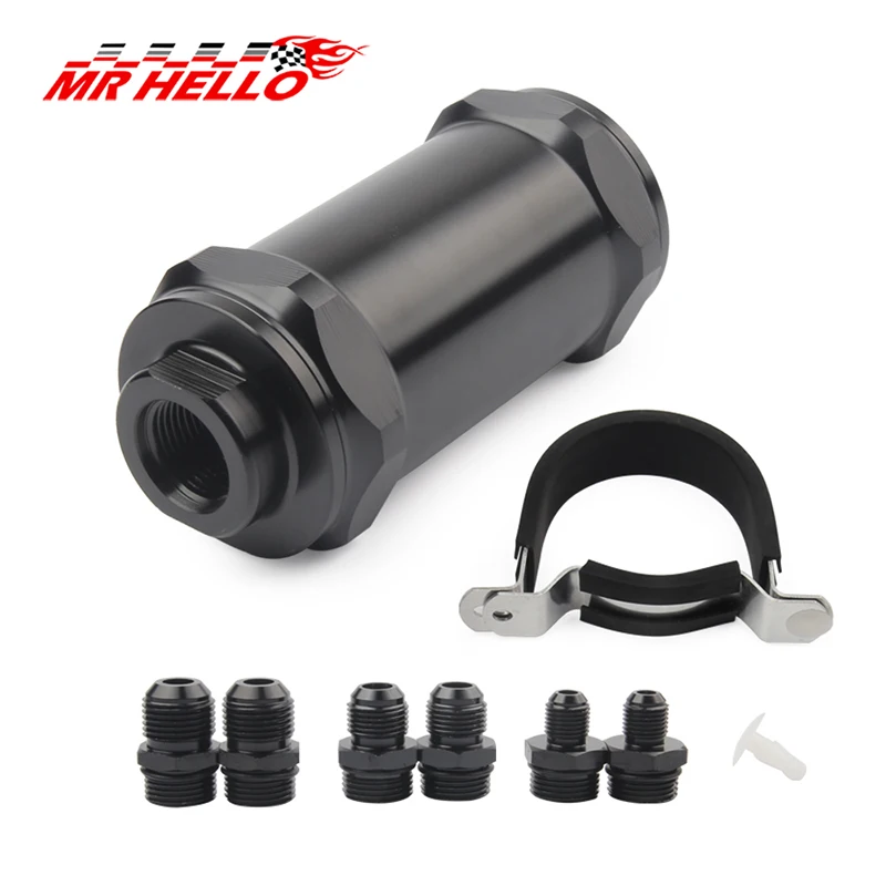 

Car Modification Universal 54MM AN6 Gasoline Filter with Stainless Steel Holder
