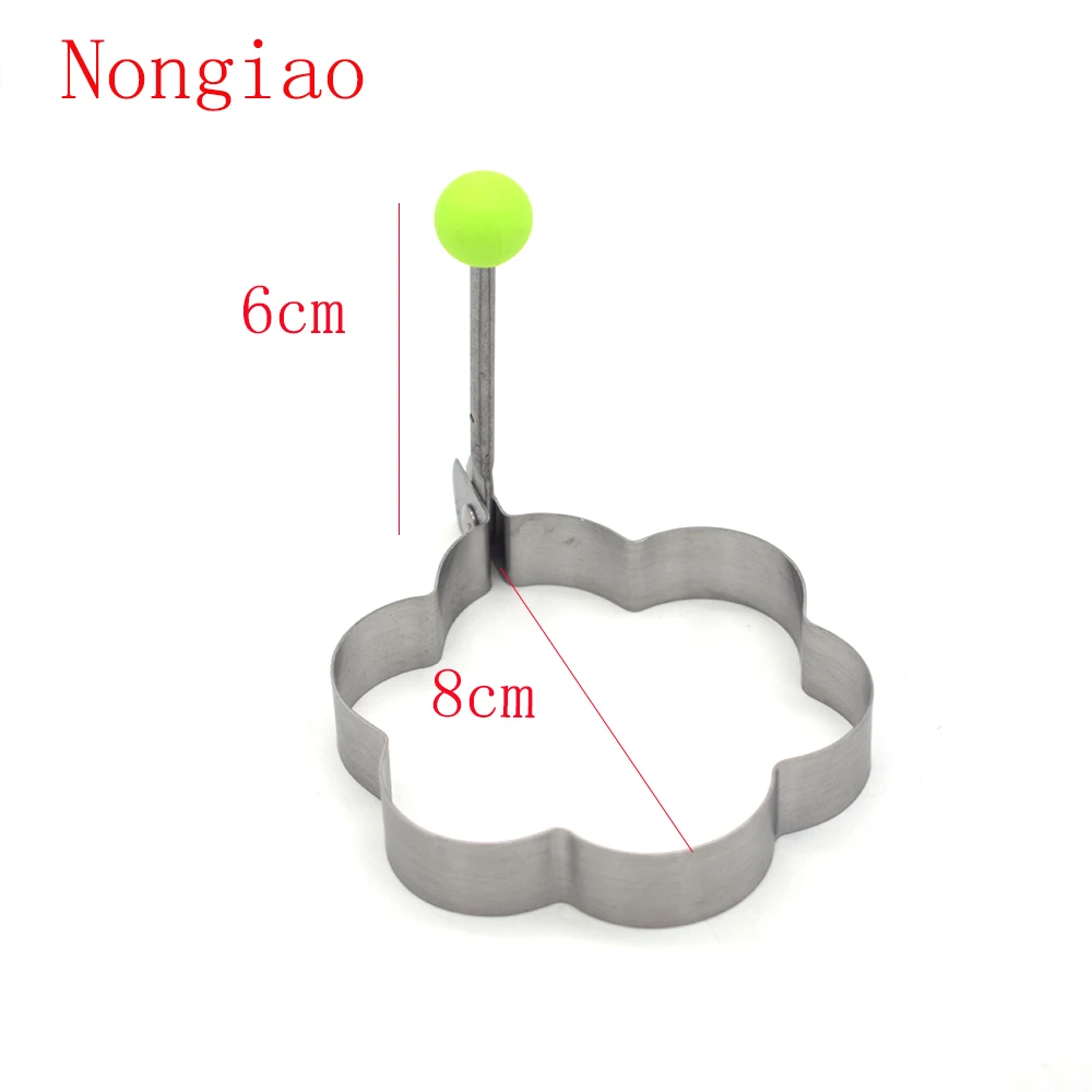 6pcs/set 2017 Thick Stainless Steel Cookie Mold Steamed Bread Omelette Tool Pot Shovel Hand Jar Kitchen | Дом и сад