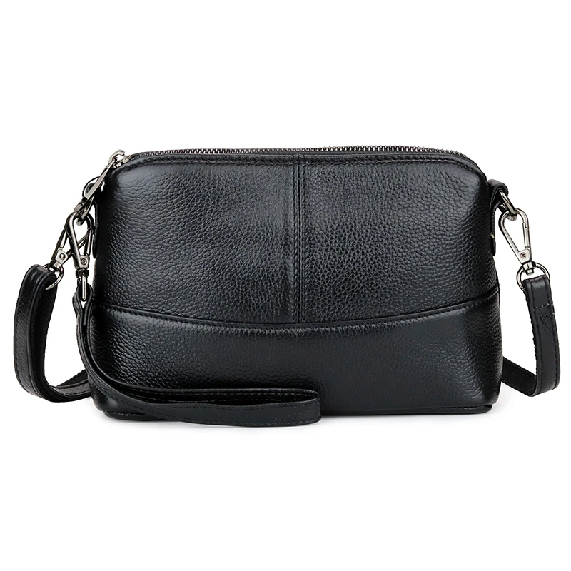 

Luxury Blue/Purple/Black/Red Genuine Leather Summer Bags For Women 2019 Messenger Handbags Ladies Shoulder Crossbody Purses