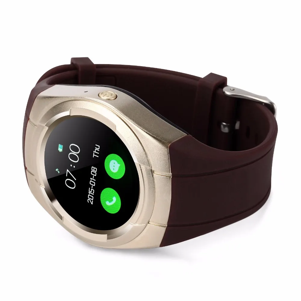 Смарт часы Smartch Life водонепроницаемые T60 Bluetooth SIM tf карта телефон полный круг