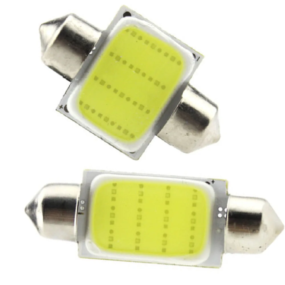 

YSY 500 шт./лот Бесплатная доставка высокомощная гирлянда COB 31 мм/36 мм/39 мм/41 мм 1,5 Вт 12 В купольные лампы индисветильник пы белые лампы