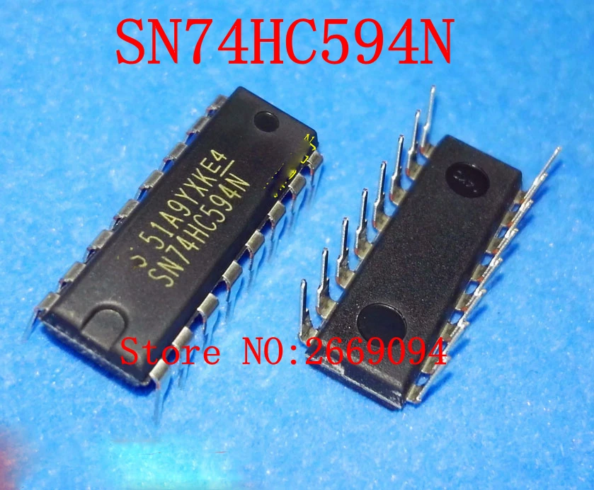 10 шт. Бесплатная доставка SN74HC594N DIP16 SN74HC594 DIP 74HC594N 74HC594 HD74HC594P 74HC594P Новый и