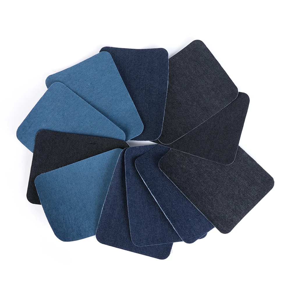 4 шт./лот нашивки на локти самоклеящиеся для одежды джинсов термоклеящиеся