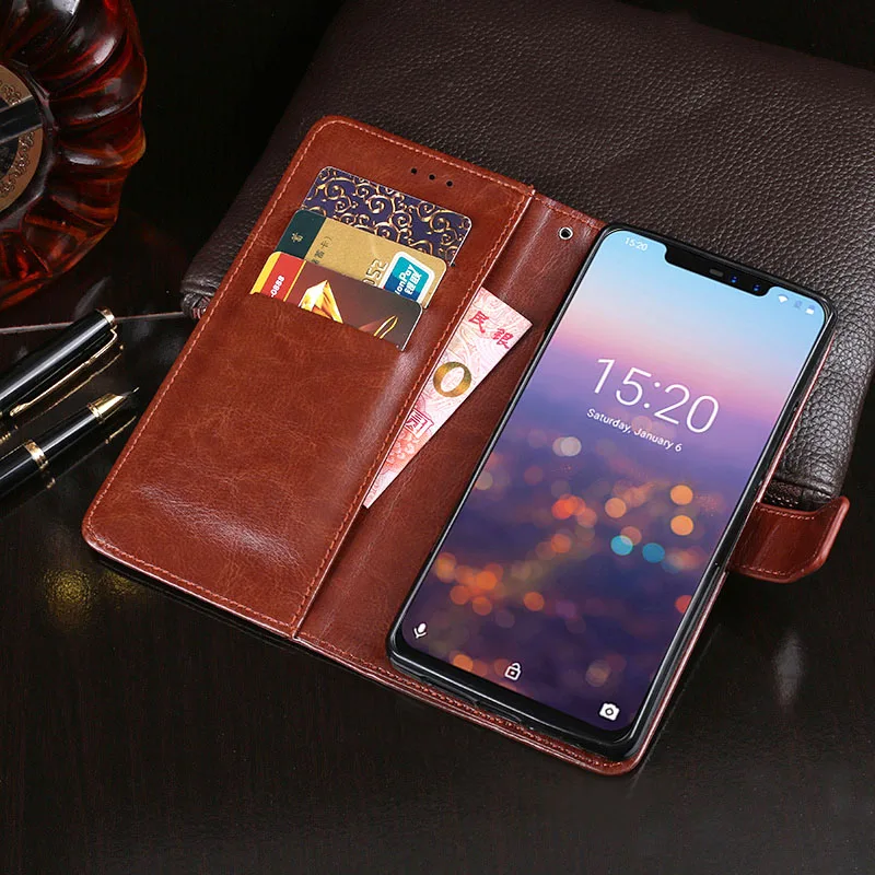 Чехол s для Umidigi Z2 Pro кожаный чехол с откидной крышкой защитный смартфона coque |