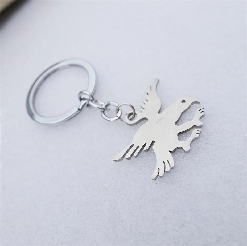

Stainless Steel Keychains Eagle Keyring 2.5*3.5cm Men Trendy Jewelry