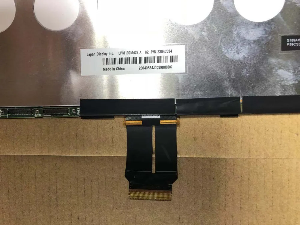 Оригинальный Новый ЖК монитор с сенсорным экраном 13 9 дюйма LPM139M422 замена экрана 3K