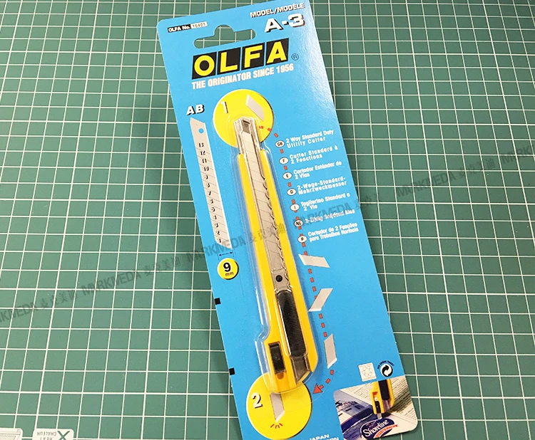 Универсальный нож OLFA для слайдов изготовленный в Японии стандартный