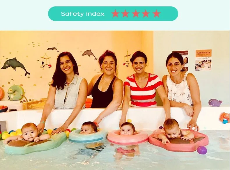 Mambobaby Твердые безопасности не нужно надувные детские плавающие шеи кольцо поплавок для аксессуаров детский бассейн