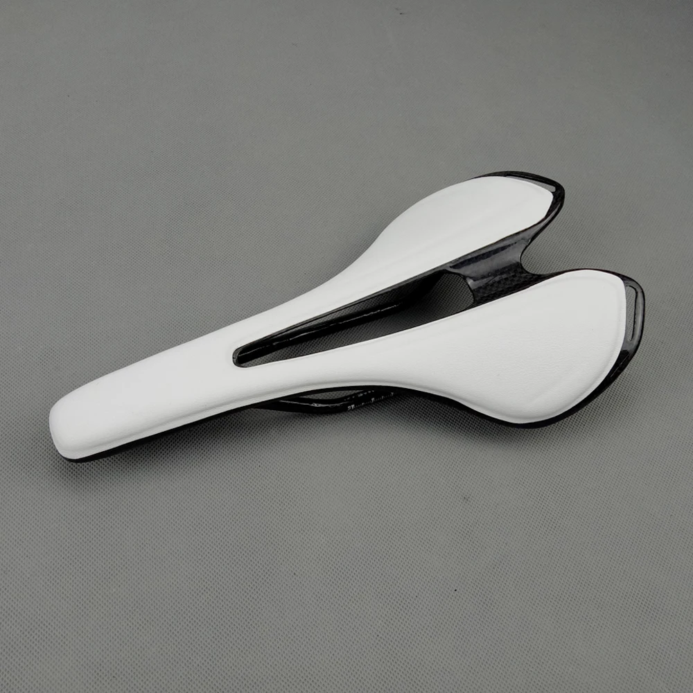 Новое седло из углеродного и кожаного волокна для дорожного горного велосипеда