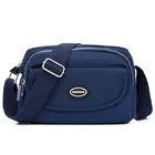 Роскошная женская сумка-мессенджер, нейлоновая сумка на плечо с верхней ручкой, водонепроницаемая дорожная дамская сумочка-тоут через плечо