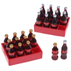 Милый мини-колы бутылка для напитков Миниатюрная модель еды Кукольный дом аксессуары кукольный домик Миниатюрный 1:12 аксессуары для кукол игрушка для девочек