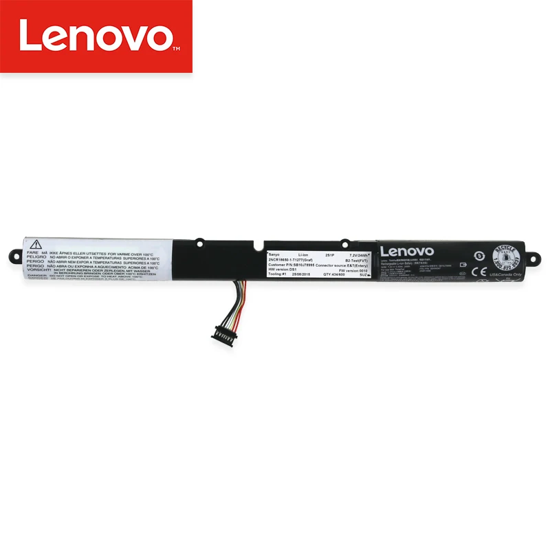 Оригинальный аккумулятор для ноутбука Lenovo Thinkpad X1 TABLET SB10J78995 00HW047 7 2 в 24 Втч |