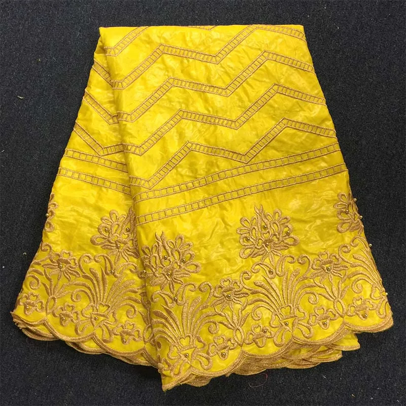 2018 вышивка Getzner парча Базен Riche горячая Распродажа Африканский кружевная ткань