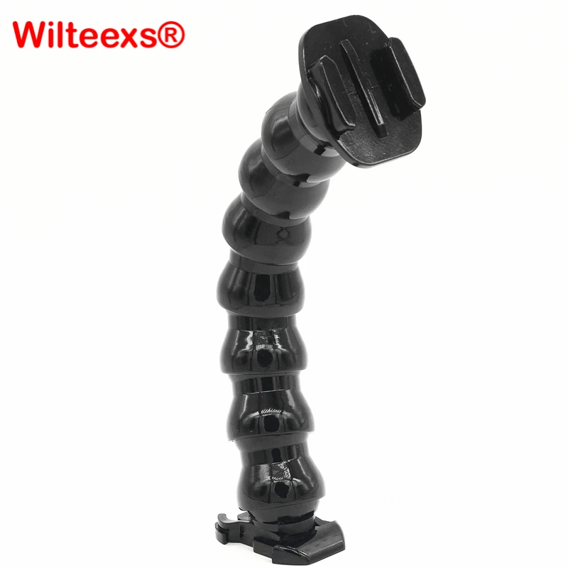 Аксессуары для камеры WILTEEXS, регулируемый монопод с гибким зажимом, волшебное крепление для GoPro Hero2 3 4 5 xiaoyi 4k SJ4000