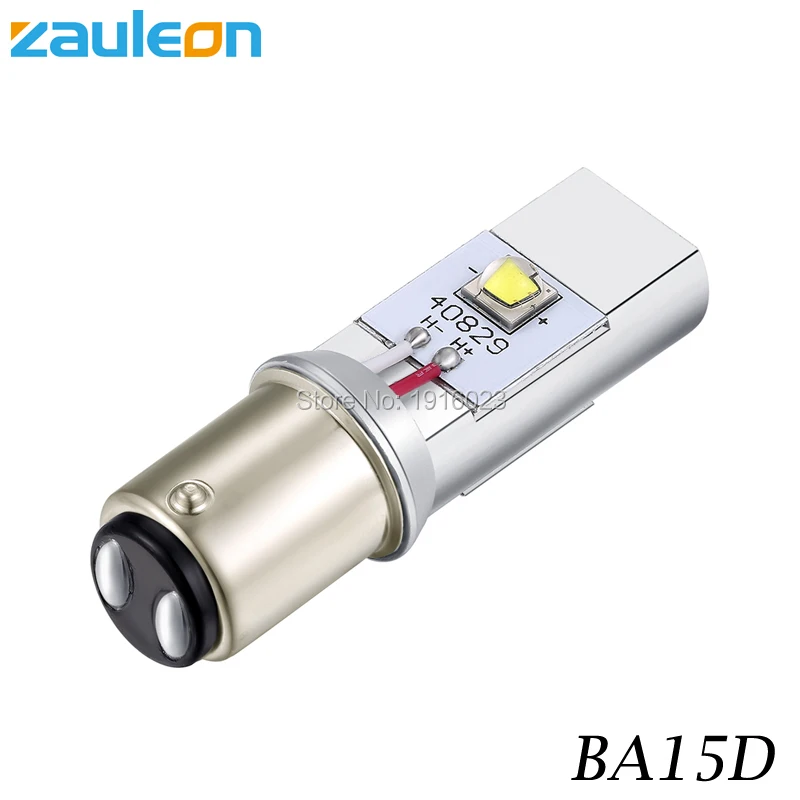 Zauleon 1 шт. 1157 BA15D светодиодный головной фонарь для мотоцикла 6 В постоянного тока 12