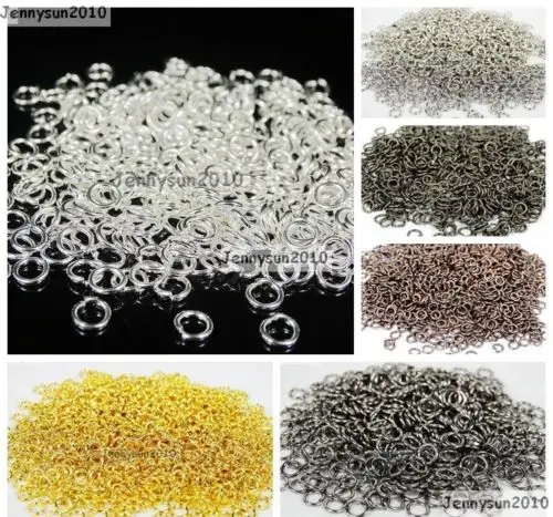 6 мм опт Серебро Золото оловянная бронза медь покрытая открытым разрезом