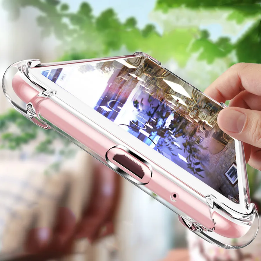 Противоударный полный защитный чехол для Samsung Note 9 8 5 4 S9 S8 TPU A3 A5 A7 J3 J5 J7 Pro 2017 A6 A8 Plus