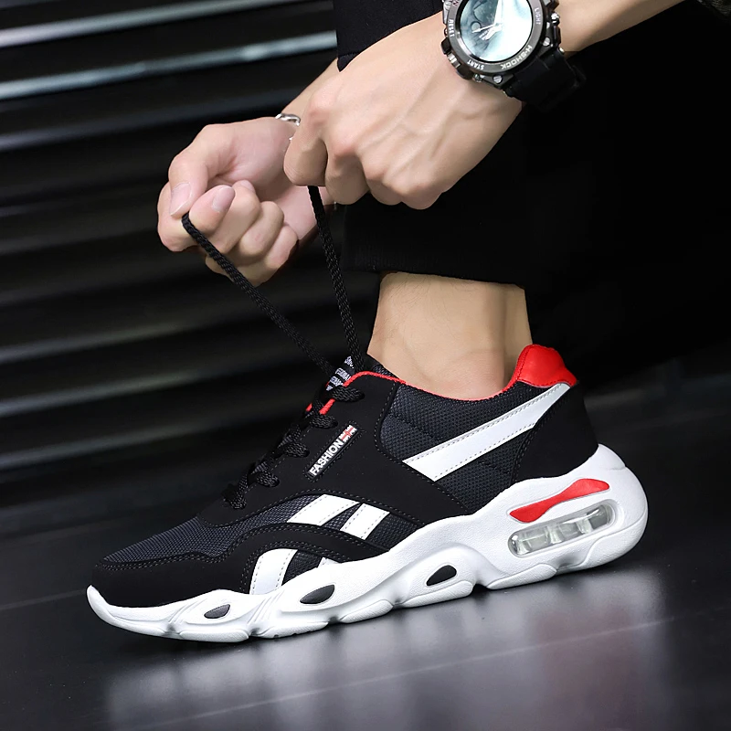 Spring White Shoes Men Casual Platform Sneakers Male Classic Comfortable Style Rubber Driving Footwear Breathable |