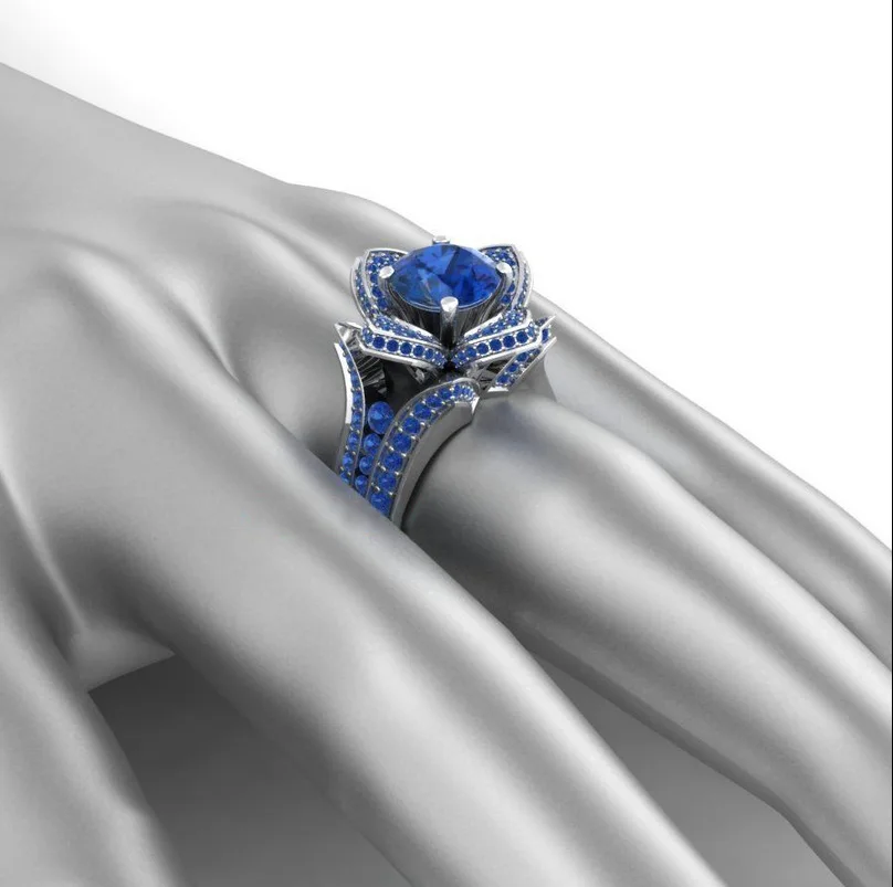 Женское Обручальное кольцо с фианитом 2 цвета|Кольца для помолвки| |