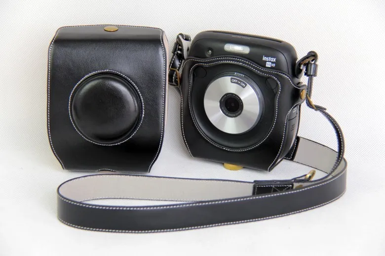 Чехол для камеры из ПУ кожи сумка через плечо Fujifilm Instax SQ10 Fuji 7 цветов|bag for|leather camera