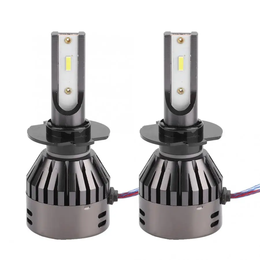 2PCS H7 60W 9V-36V 6000K White Light Car LED Headlights Integrated Concentrated Lamp Built-in Driver lamps for cars | Автомобили и