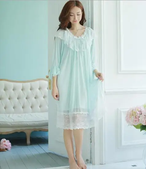 Ночная сорочка женская хлопковая брендовая одежда для сна ночная рубашка