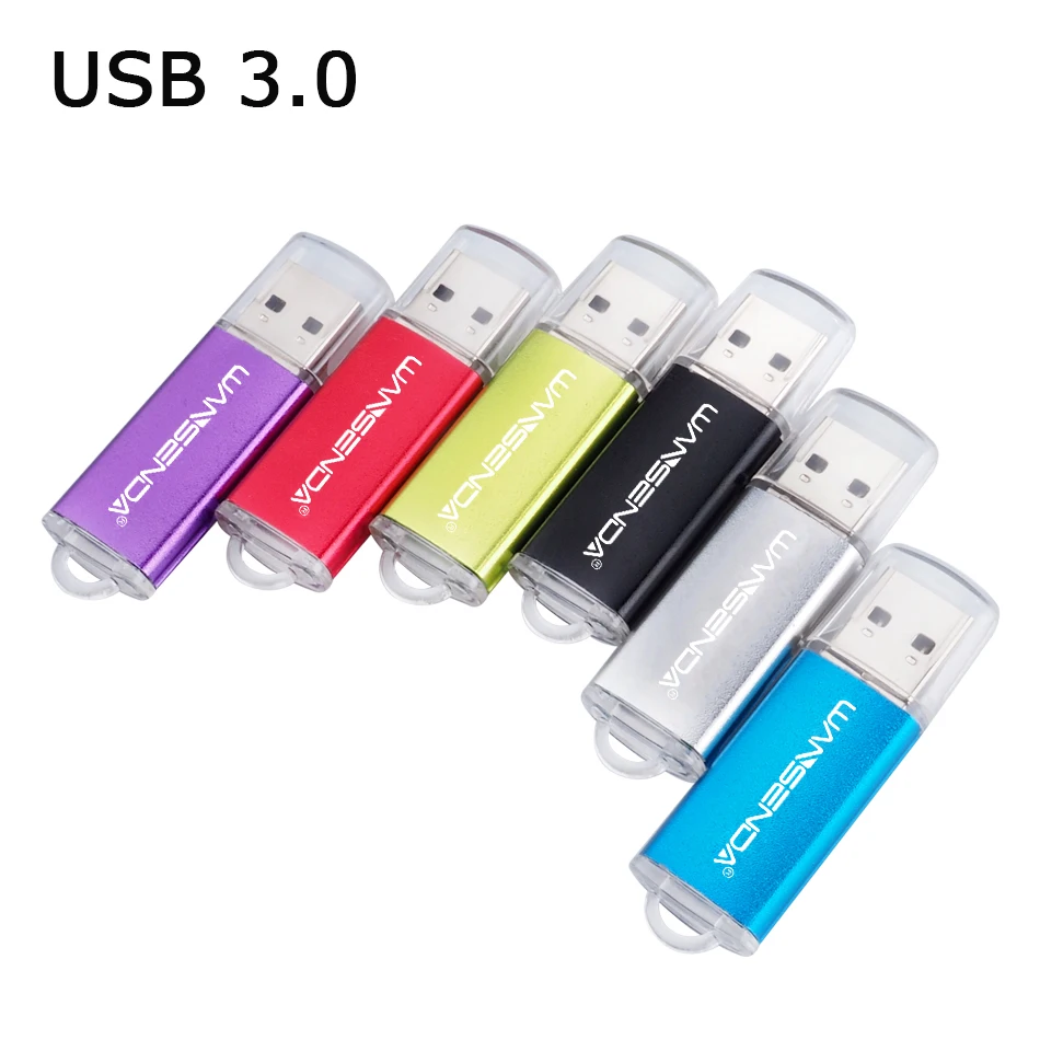 Флэш накопитель wansenda 3 0 USB флеш накопители металлический корпус 4 ГБ 8 16 32 64 128 256