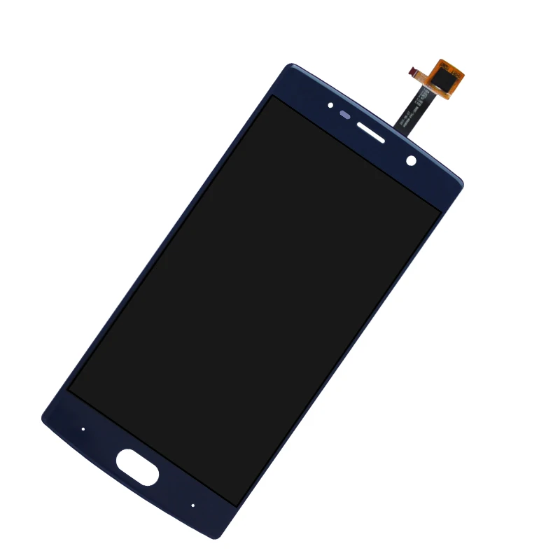 blue short cable 5,5 дюймов DOOGEE BL7000 ЖК-дисплей+ кодирующий преобразователь сенсорного экрана в сборе ЖК+ сенсорный дигитайзер для BL7000+ Инструменты - Цвет: blue short cable