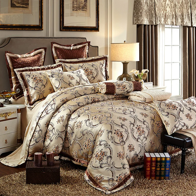 Комплект постельного белья из 4/6/9 предметов постельное белье сатина и хлопка с