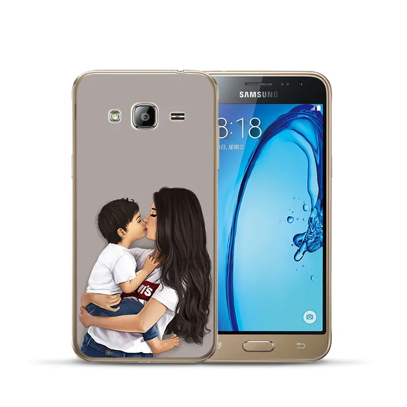 1214 Роскошный чехол для телефона samsung Galaxy J3, J4, J5, J6, J7, J8 Plus,,,, J2 Prime - Цвет: 1214