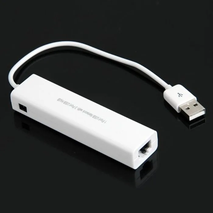 Высокоскоростной usb хаб 2 0 CARPRIE сетевой кабель RJ45 Lan Card Ethernet + 3 порта концентратора