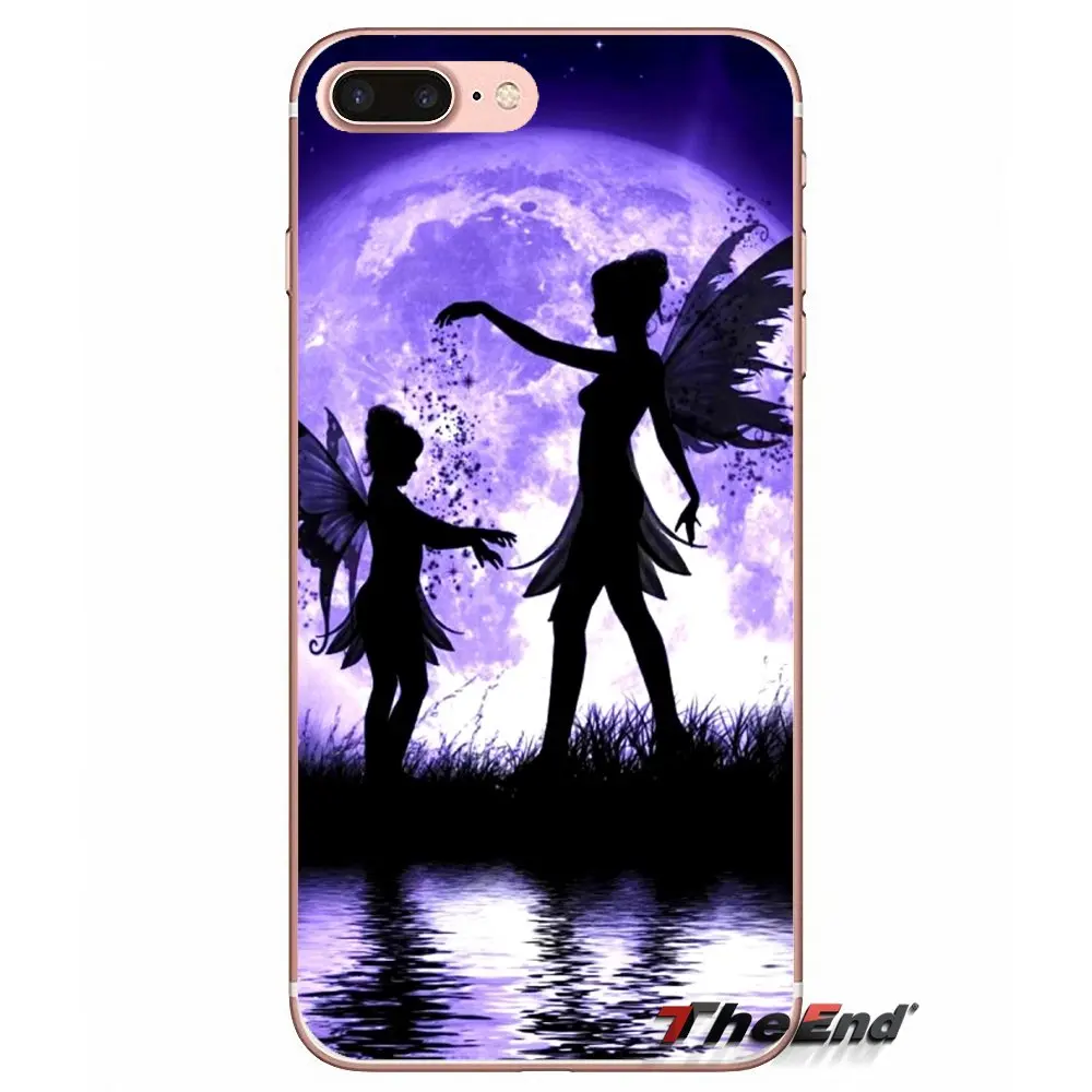 Милый Сказочный эльф для Sony Xperia Z Z1 Z2 Z3 Z5 compact M2 M4 M5 E3 T3 XA Aqua LG G4 G5 G3 G2 Mini Capa прозрачный