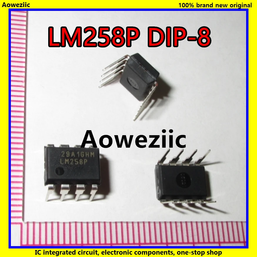 10 шт./лот LM258P LM258 258 DIP-8 низкой мощности Двойные оперативные усилители новый